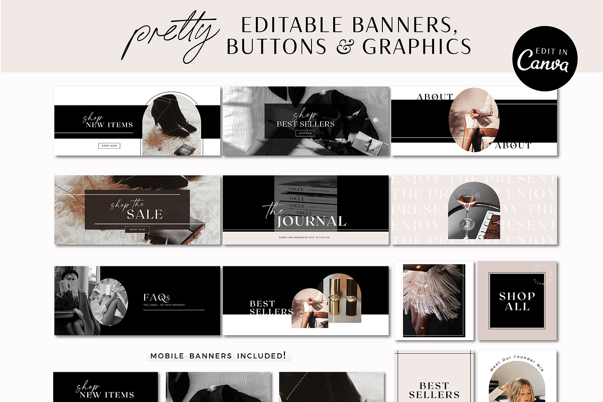 Minimal Shopify Theme, a Shopify Template by Macarons and Mimosas (Photo 4 of 10)