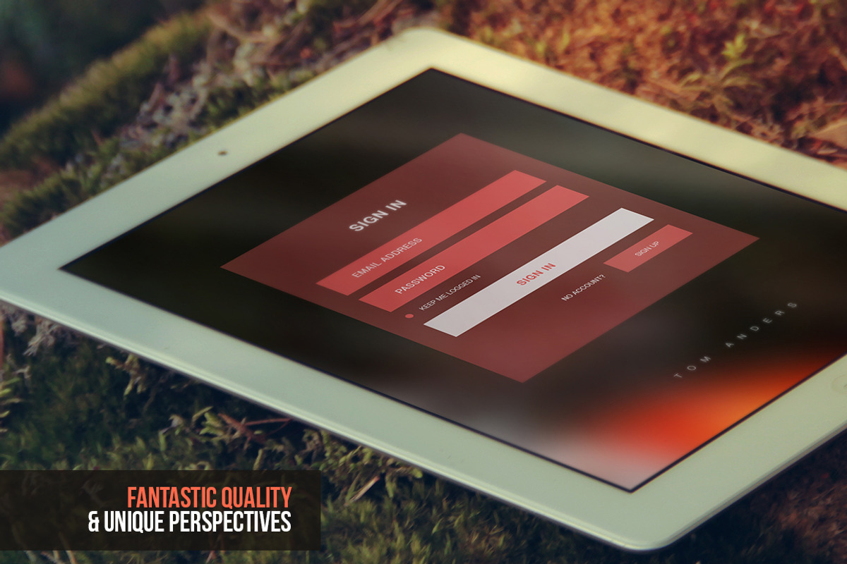 iPad & iPhone Mock-ups, an iPhone Mockup by TomAnders (Photo 3 of 5)