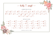 Holly Script Modern Calligraphy, a Script Font by Basnistudio (Thumbnail 14 of 15)