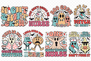 Halloween Nurse Sublimation Bundle, a Graphic by CraftlabSVG (Thumbnail 2 of 15)