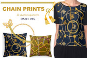 Chain Prints, a Texture Graphic by Svetlana Kononova (Thumbnail 1 of 7)