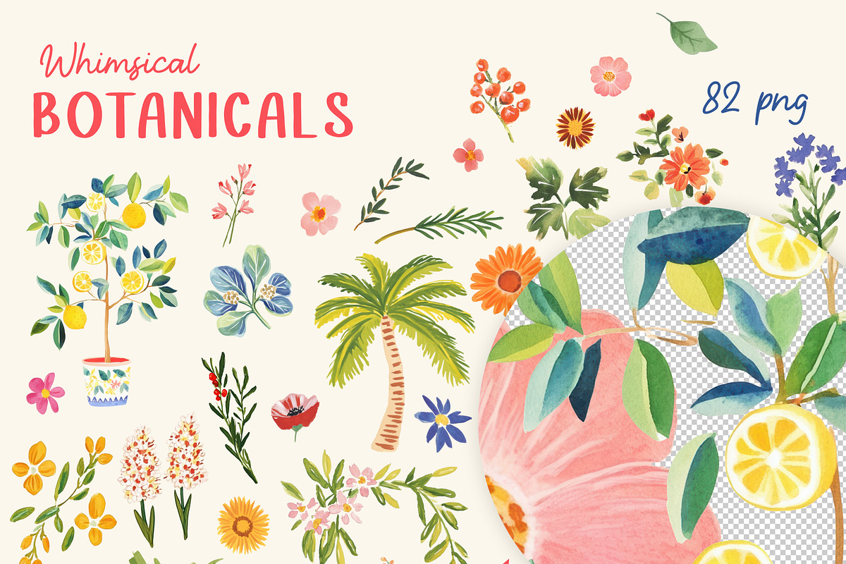 Whimsical Summer collection, a Seasonal Illustration by Polli Deeva (Photo 5 of 13)