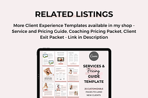 Client Welcome Packet Template