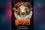 Halloween Party Collection, a Flyer Template by PSD Market (Thumbnail 7 of 10)