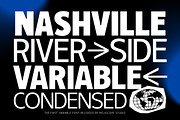 MCO - Nashville Riverside, a Sans Serif Font by Mojiscope Studio (Thumbnail 2 of 11)