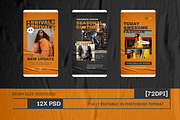 Fected Urban Instagram Template, a Social Media Template by Creatchees.std (Thumbnail 5 of 5)