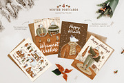 Christmas Bear Postcards & Gift Tags, an Animal Illustration by Yeticrab (Thumbnail 3 of 11)