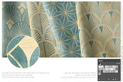ART DECO Geometry Patterns, a Pattern Graphic by Alisa Fimen Design (Thumbnail 4 of 12)