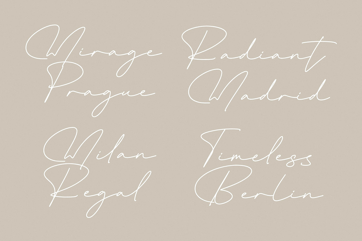 Bangkok Sapture, a Script Font by Integritype Studio (Photo 3 of 15)