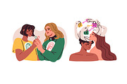 Inner world, psychology concepts set, a Person Illustration by Good Studio (Thumbnail 5 of 5)