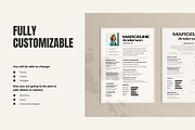Minimal CV & Cover Letter Templates, a Resume Template by TEAM RONDI (Thumbnail 4 of 6)