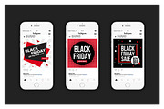 Black Friday Social Media Banner V3, a Social Media Template by MinimalStudioCo (Thumbnail 2 of 6)