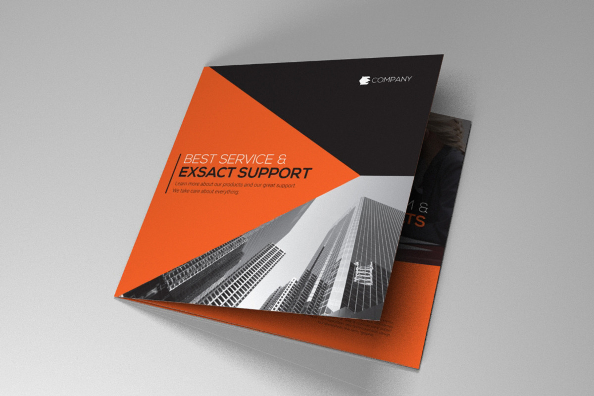 Indesign Brochure red-black theme, a Brochure Template by RudanStudio (Photo 1 of 7)