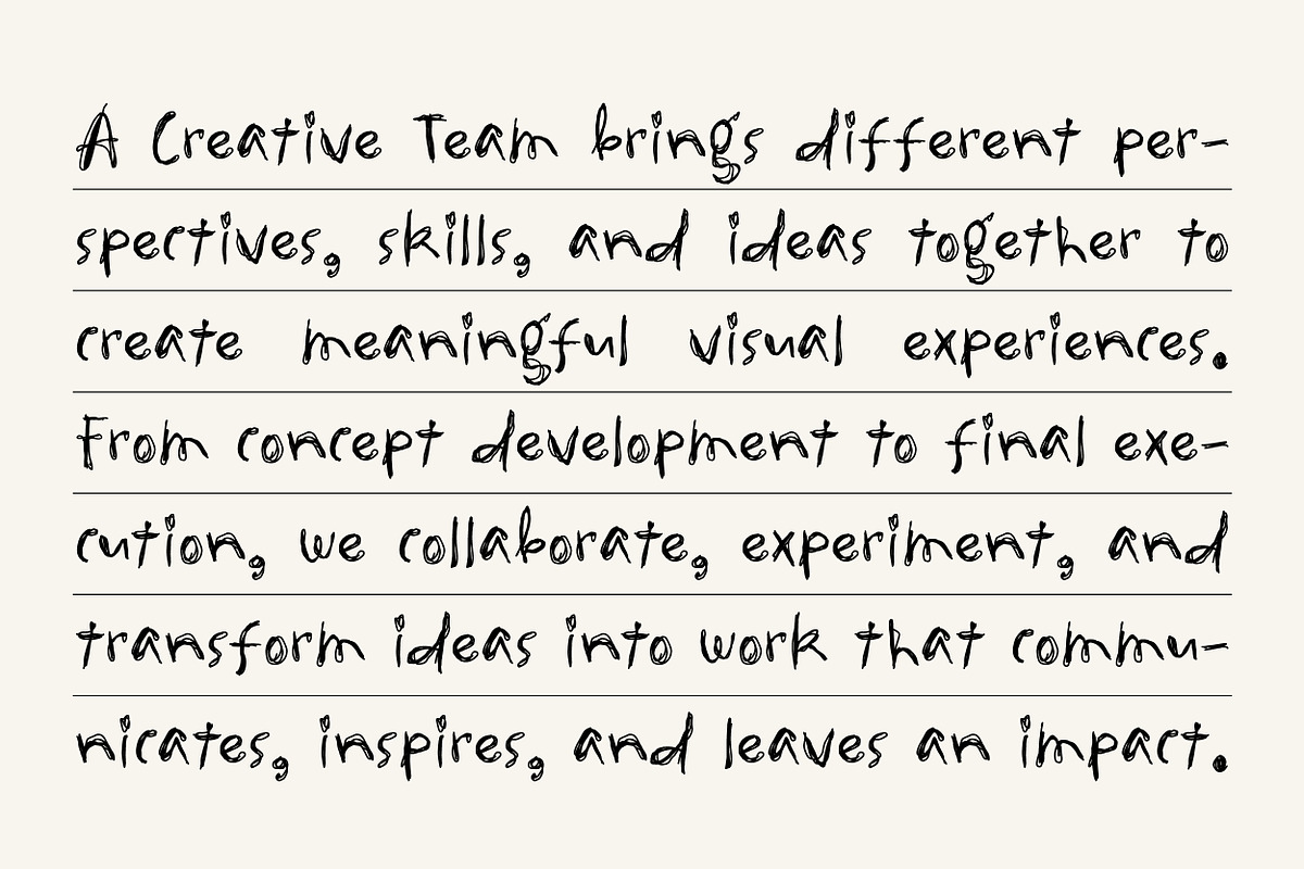 Meadow Notes – Quirky Handwritten, a Handwritten Font by Mahesans Co (Photo 5 of 10)
