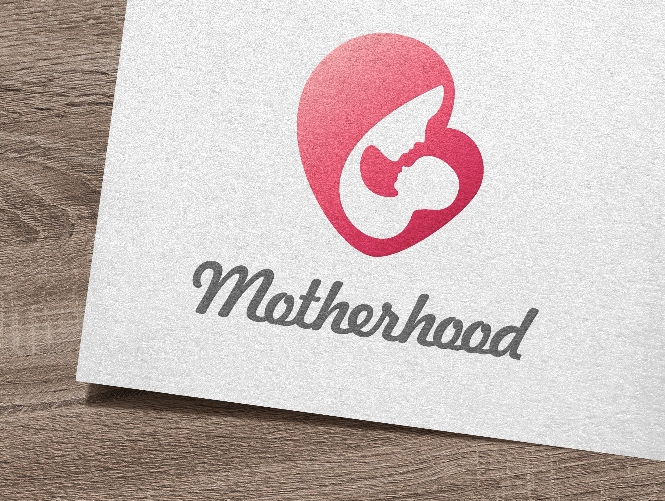 Motherhood Logo, a Branding & Logo Template by IKarGraphics