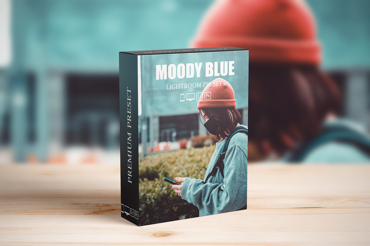 Moody Blue Lightroom Presets, a Preset Add-On by AAA Presets (Photo 2 of 16)