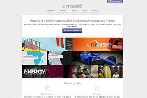 Mozaika Responsive WP Portfolio Tool