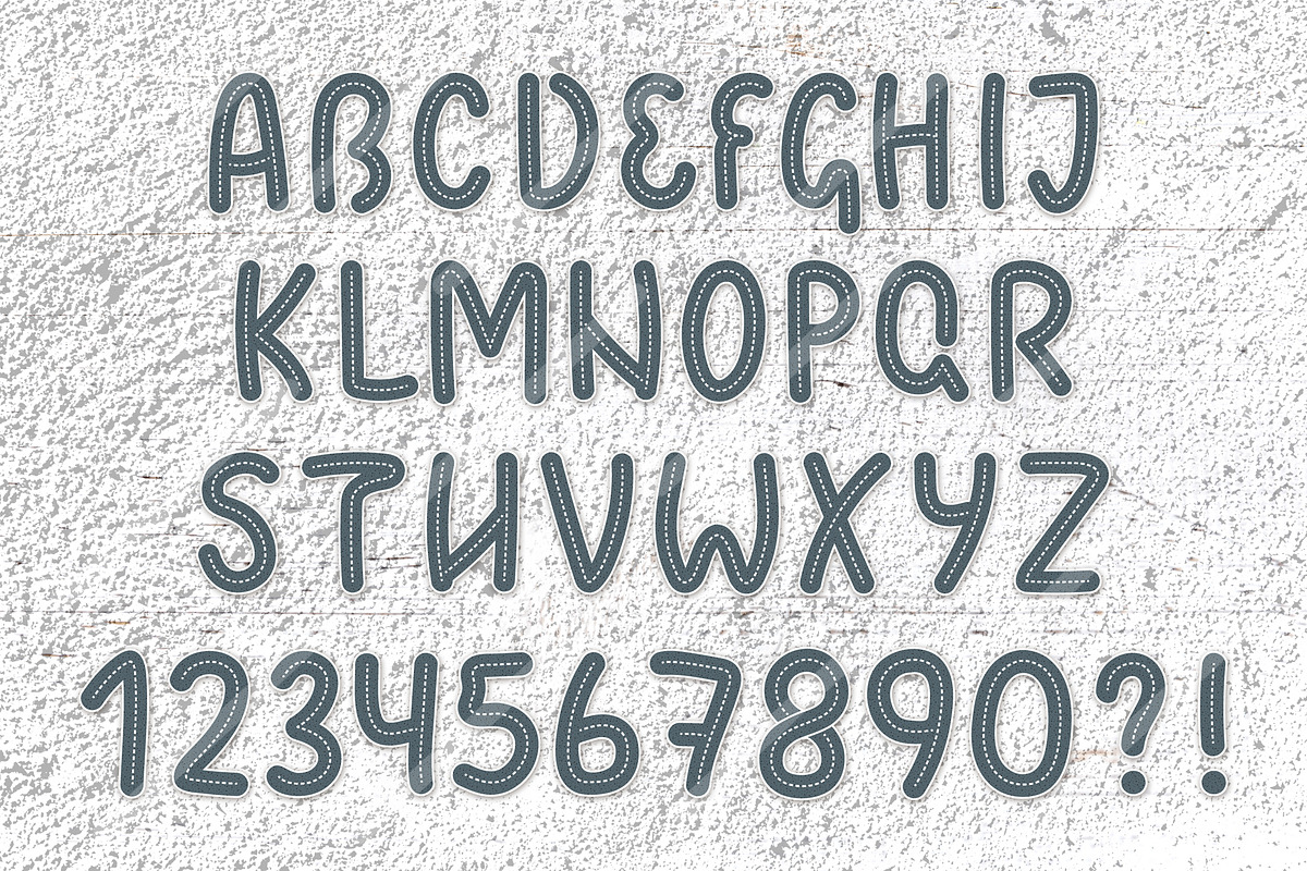Road Alphabet. Kids Letters SVG, an Illustration by RabbitAndPencil (Photo 2 of 6)