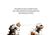 50 Quirky Halloween Clipart, an Illustration by Pati Charm Studio (Thumbnail 6 of 9)
