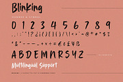 Blinking - Handwritten Font, a Handwritten Font by Alpaprana (Thumbnail 10 of 12)