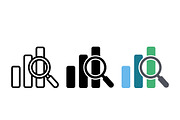 Data Analysis Chart Vector, a Solid Icon by Artonix (Thumbnail 2 of 2)