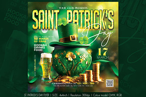 St. Patrick's Day Flyer, a Flyer Template by Artolus