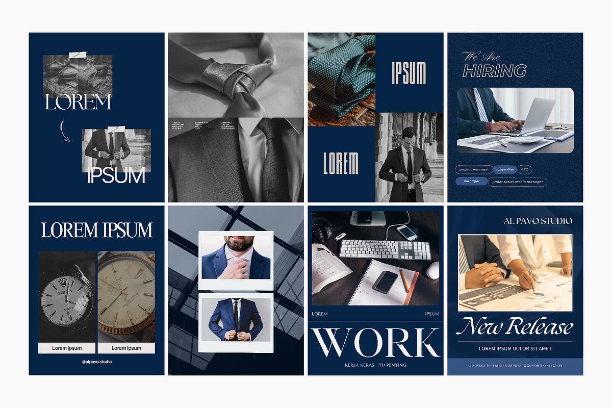 IG Business Style Template | Canva, a Social Media Template by Al Pavo Studio (Photo 3 of 3)