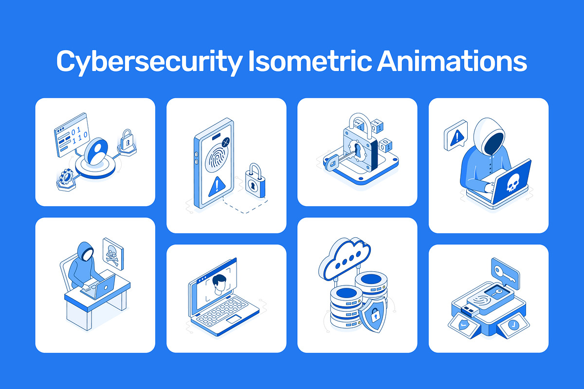45 Animated Cybersecurity Icon, a Duotone Icon by Prosymbols (Photo 1 of 4)