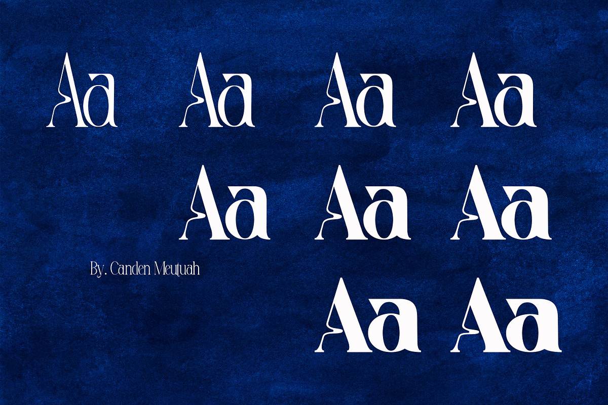 Avathor Type, a Serif Font by Canden Meutuah (Photo 4 of 5)