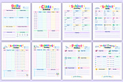 2027 Student Learning Record Book, a Stationery Template by Mustafiz (Thumbnail 3 of 4)