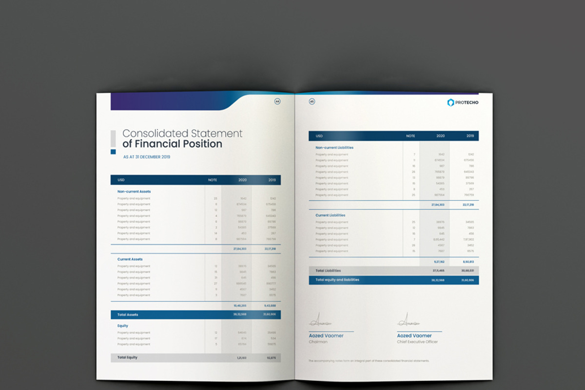Annual Report, a Brochure Template by xnorpix (Photo 23 of 25)