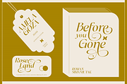 Dh Irlia - 7 Fashion Swash Family, a Serif Font by Dharmas Foundry (Thumbnail 12 of 19)