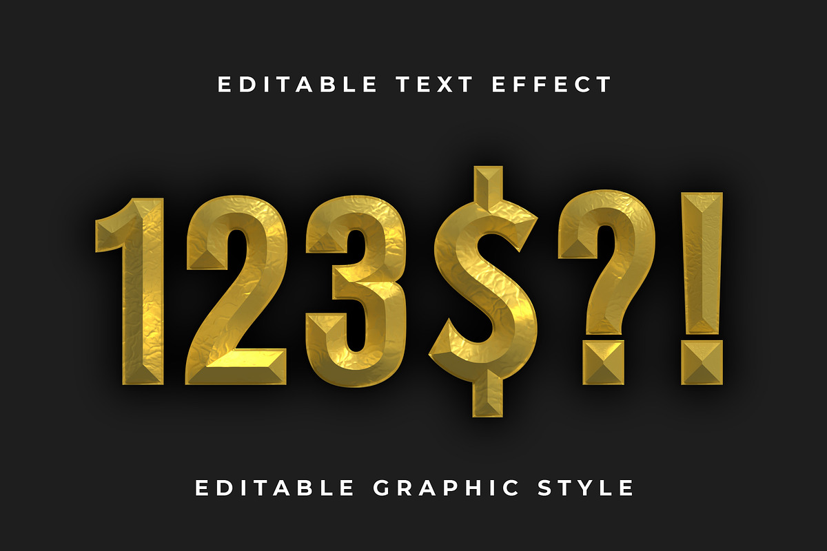 3D Beveled Text Effect preview 2