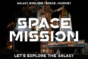 Space Broke - Modern Futuristic Font, a Sans Serif Font by Pian45 Studio (Thumbnail 2 of 7)