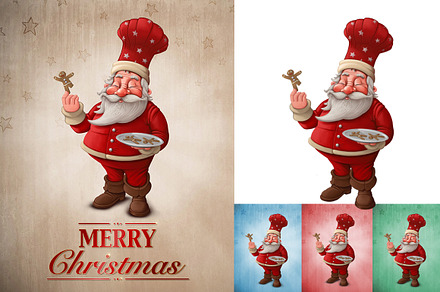 SANTA CLAUS PASTRY COOK