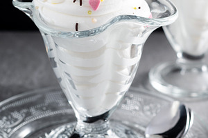 Whipped Cream Delight with Sprinkles, a Food & Drink Photo by etorres69