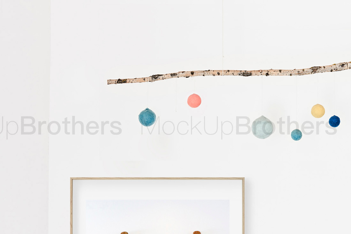 Nursery room babyroom mockup 16, a Print Template by MockUpBrothers (Photo 4 of 5)