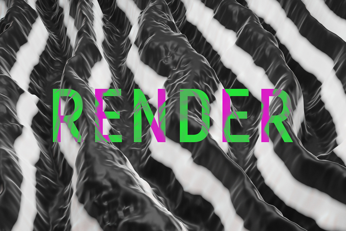 3d Render Abstract Background, a Texture Illustration by Neo Geo (Photo 5 of 5)