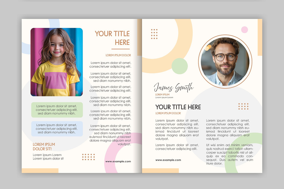 School Fundraising Brochure Layout, a Templates & Theme by studiogstock (Photo 4 of 5)