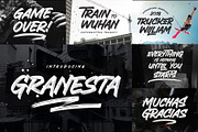 Freestyle Brush Font Bundle, a Handwritten Font by Arterfak Project (Thumbnail 9 of 15)