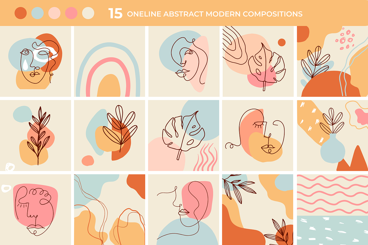 Modern Graphic Elements, a Templates & Theme by Getalo Viktoriia (Photo 6 of 10)