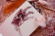 Artist Sketch Book Mock-Up, a Print Template by ZiziMarket (Thumbnail 4 of 5)