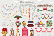 Christmas Scene Creator, a Decorative Illustration by Alina Sh (Thumbnail 5 of 13)