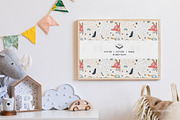 Landscape Frame in Baby Room Mock-up, a Print Template by Branda Keeps (Thumbnail 17 of 30)