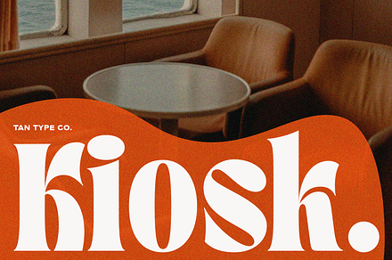 TAN - KIOSK, a Serif Font by TanType
