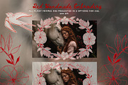 Red Handmade Embroidery Collage, an Object Graphic by InstaDesignPro (Thumbnail 5 of 18)