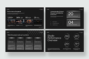 Dark Business Presentation Template, a Presentation Template by BrandPacks (Thumbnail 5 of 7)