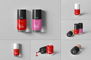 Nail Polish Mock-up, a Packaging Mockup by Yogurt86 (Thumbnail 1 of 14)