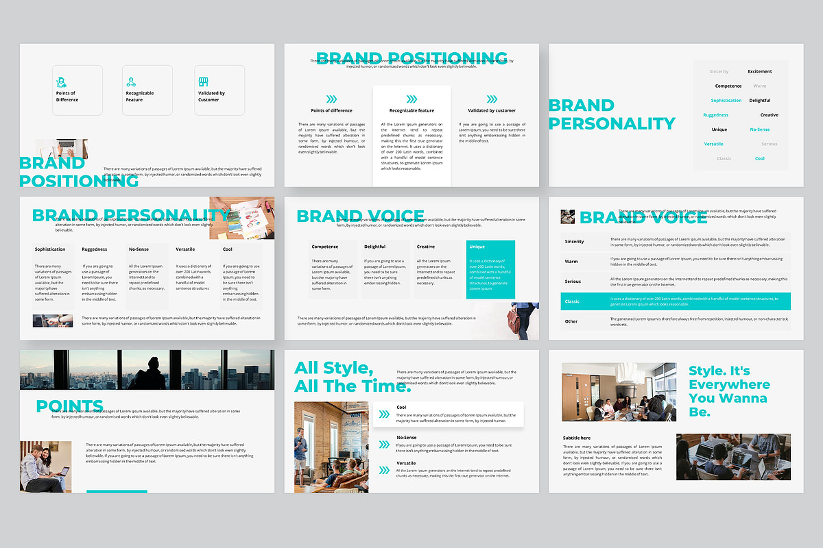 Brand Strategy Keynote Template, a Presentation Template by Gaize (Photo 7 of 14)