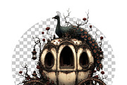 Dark Academia Portraits Gothic Png, an Illustration by one-touch (Thumbnail 15 of 18)